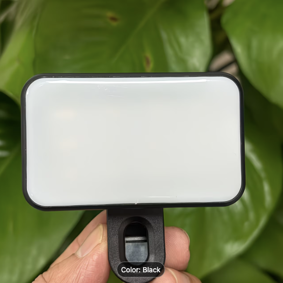 Clip-On Phone & Laptop Light — 3 Colour Modes & Adjustable Brightness