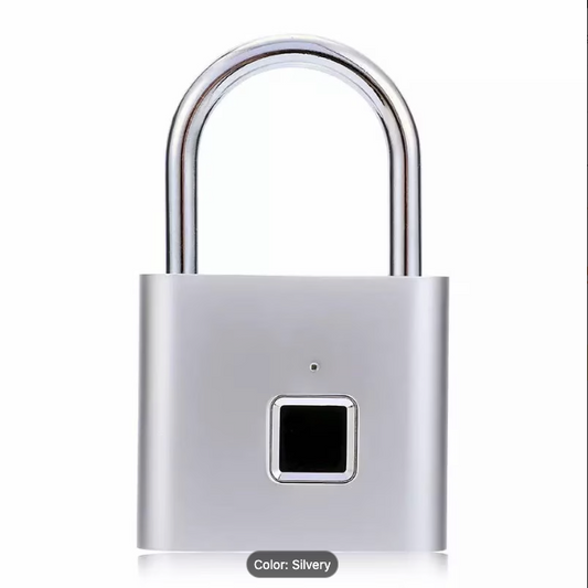 Mini Smart Fingerprint Padlock — Keyless USB Rechargeable Security Lock