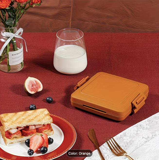 Microwave Sandwich Toaster — Makes Perfect Toasted Sandwiches & Waffles